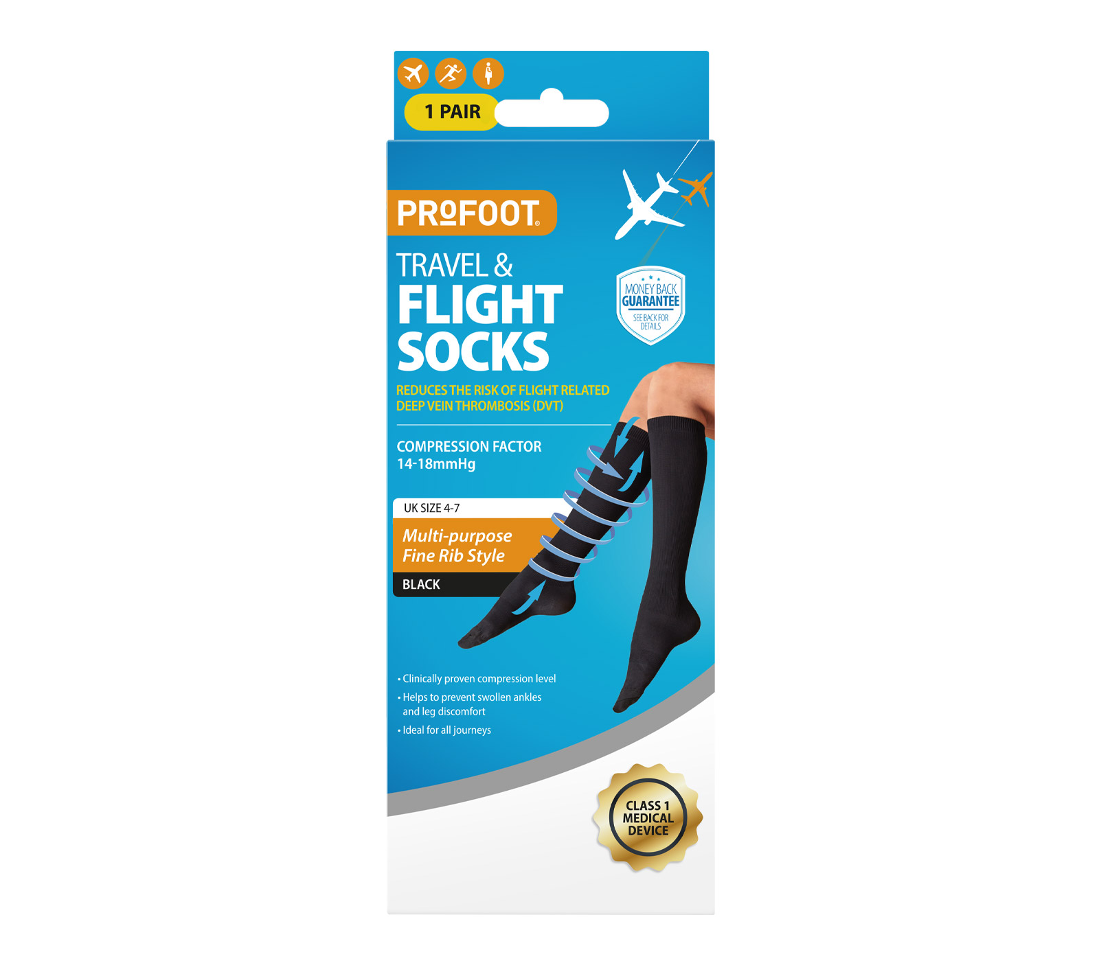 Profoot Flight Socks   Foot Care Products   Profoot