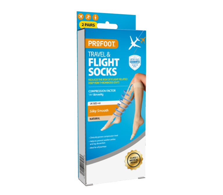 Flight Socks Silky Smooth Foot Care Products Profoot