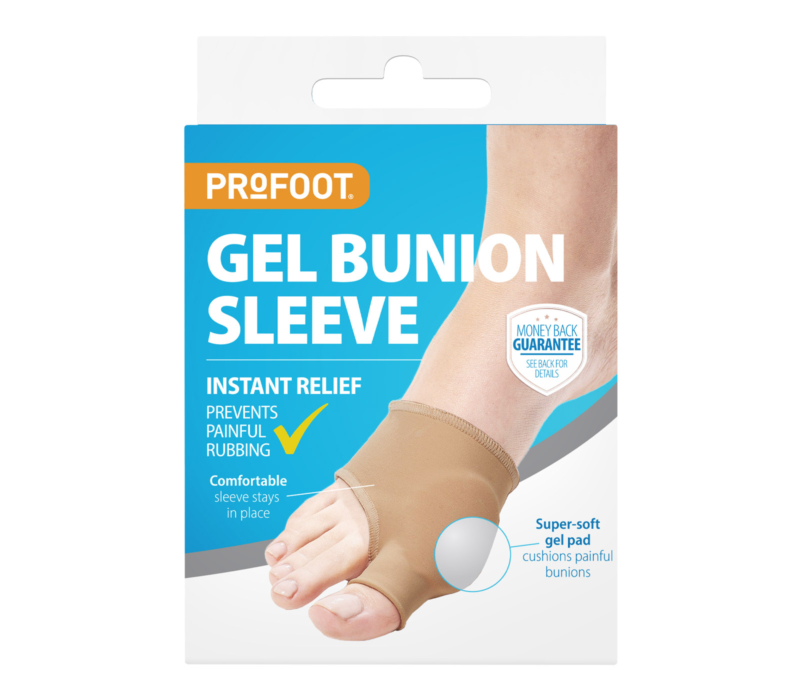 Gel Bunion Sleeve Foot Care Products Profoot Gel Bunion Sleeve Foot Care Products Profoot