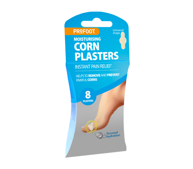 Moisturising Corn Plasters For Relief from Painful Corns