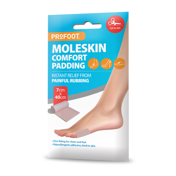 Moleskin foot padding