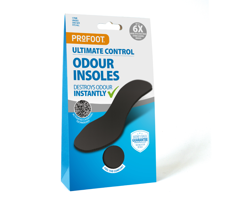 Foot on sale odour insoles